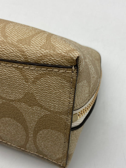 COACH コーチ シグネチャー コスメポーチ F53385 中古 D4