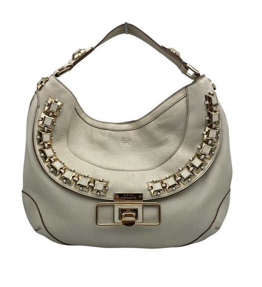 ANYA HINDMARCH アニヤ・ハインドマーチ クーパー ホーボー ハンドバッグ/ワンショルダーバッグ 中古 D4