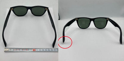 RayBan WAYFARER レイバン ウェイファーラー サングラス RB2140-F 901 54 150 中古 D4