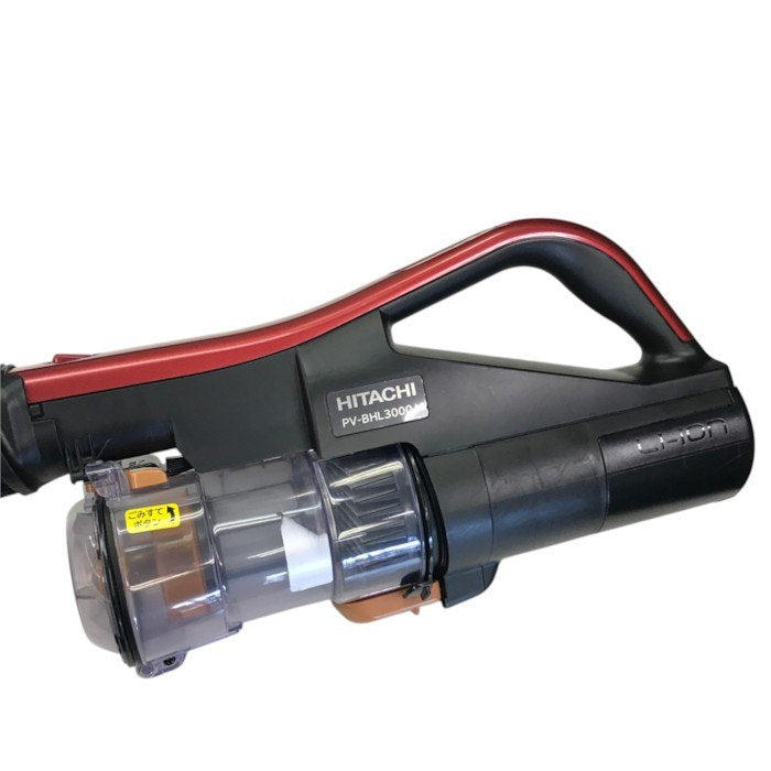 日立 充電式 ラクかるパワーブーストサイクロン掃除機 PV-BHL3000J 中古 Y1