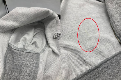 THE NORTH FACE ザ・ノースフェイス スクエアロゴ フルジップパーカー NT11952 サイズXL メンズ 中古 D4