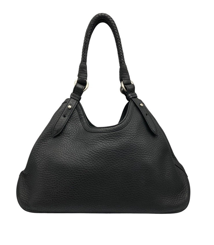 COLE HAAN コールハーン レザー トートバッグ レディース ブラック 中古 D4