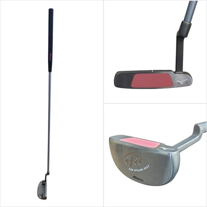 MIZUNO ミズノ efil エフィル オリジナルカーボン L 13.5度 レディースドライバー & マレット型 パター 中古 H4