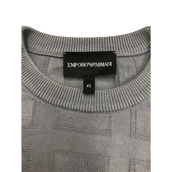 EMPORIO ARMAN エンポリオアルマーニ トップス メンズ 秋冬 ビスコース グレー XSサイズ 中古 M1