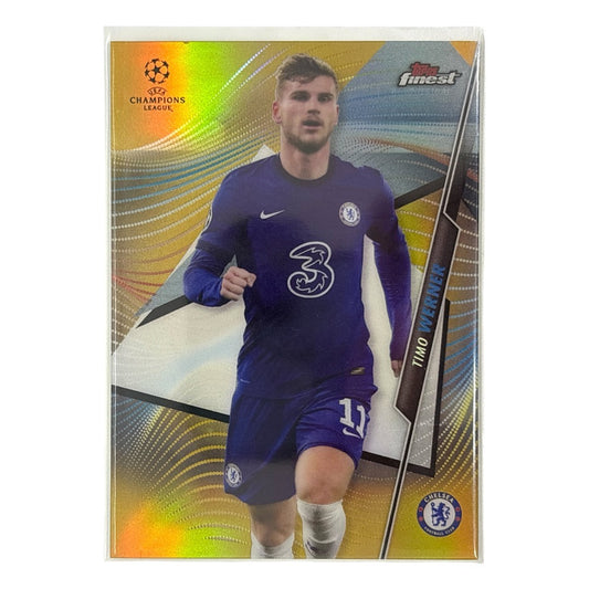 TOPPS サッカーカード FINEST TIMO WERNER CHELSEA 45/50 #46 中古 IT1