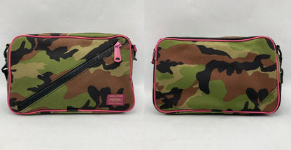 PORTER GIRL ポーターガール 迷彩 ショルダーバッグ 中古 D4