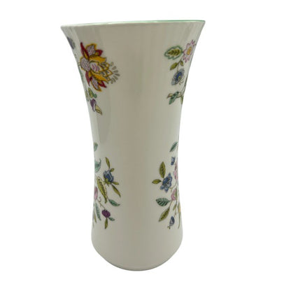 MINTON ミントン ハドンホール フラワーベース 花瓶 花柄 インテリア 洋置物 中古 W４