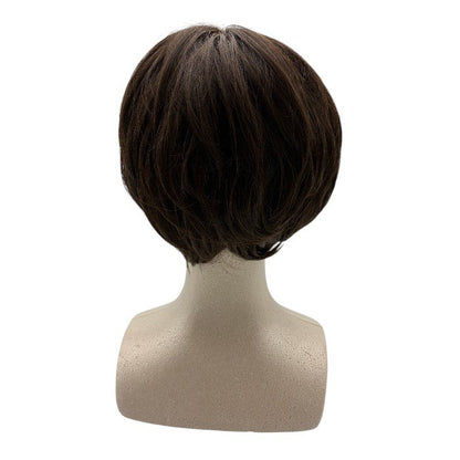 銀座サロン KAZUE WIG カズエ ウィッグ ショート レディース ショート フルウィッグ ブラウン かつら 中古 W４