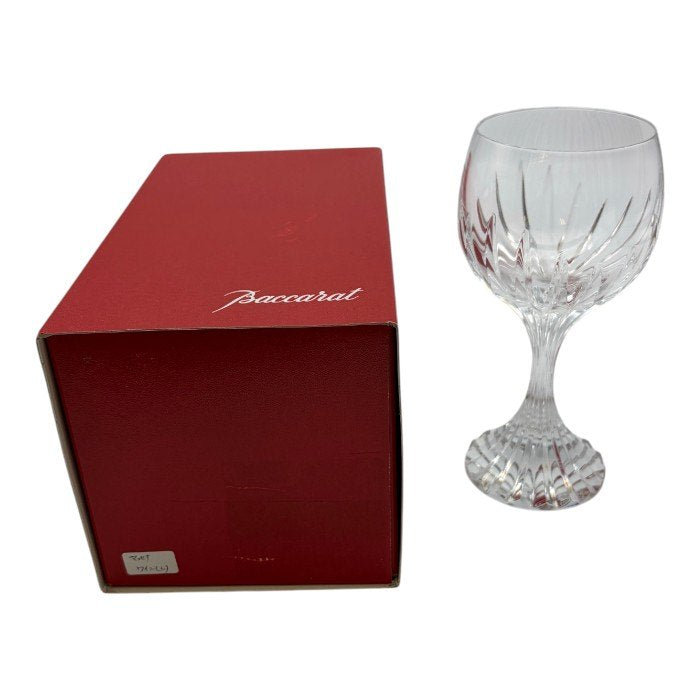 Baccarat バカラ マッセナ ワイングラス 洋食器 ブランド おしゃれ 酒器 クリスタルガラス 中古 W1