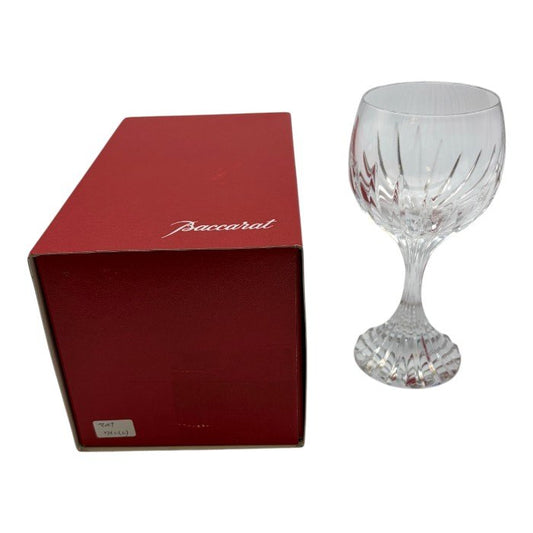 Baccarat バカラ マッセナ ワイングラス 洋食器 ブランド おしゃれ 酒器 クリスタルガラス 中古 W1