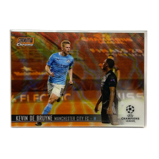 TOPPS サッカーカード STADIUM CLUB CHROME KEVIN DE BRUYNE MANCHESTER CITY #98 中古 IT2