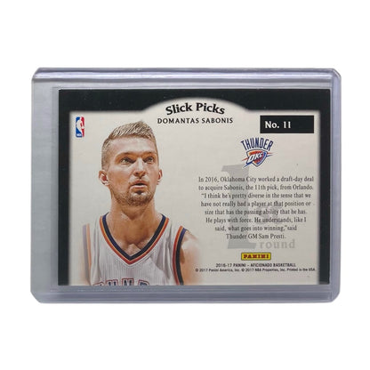 PANINI NBAカード AFICIONADO DOMANTAS SABONIS THUNDER /99 #11 中古 IT2