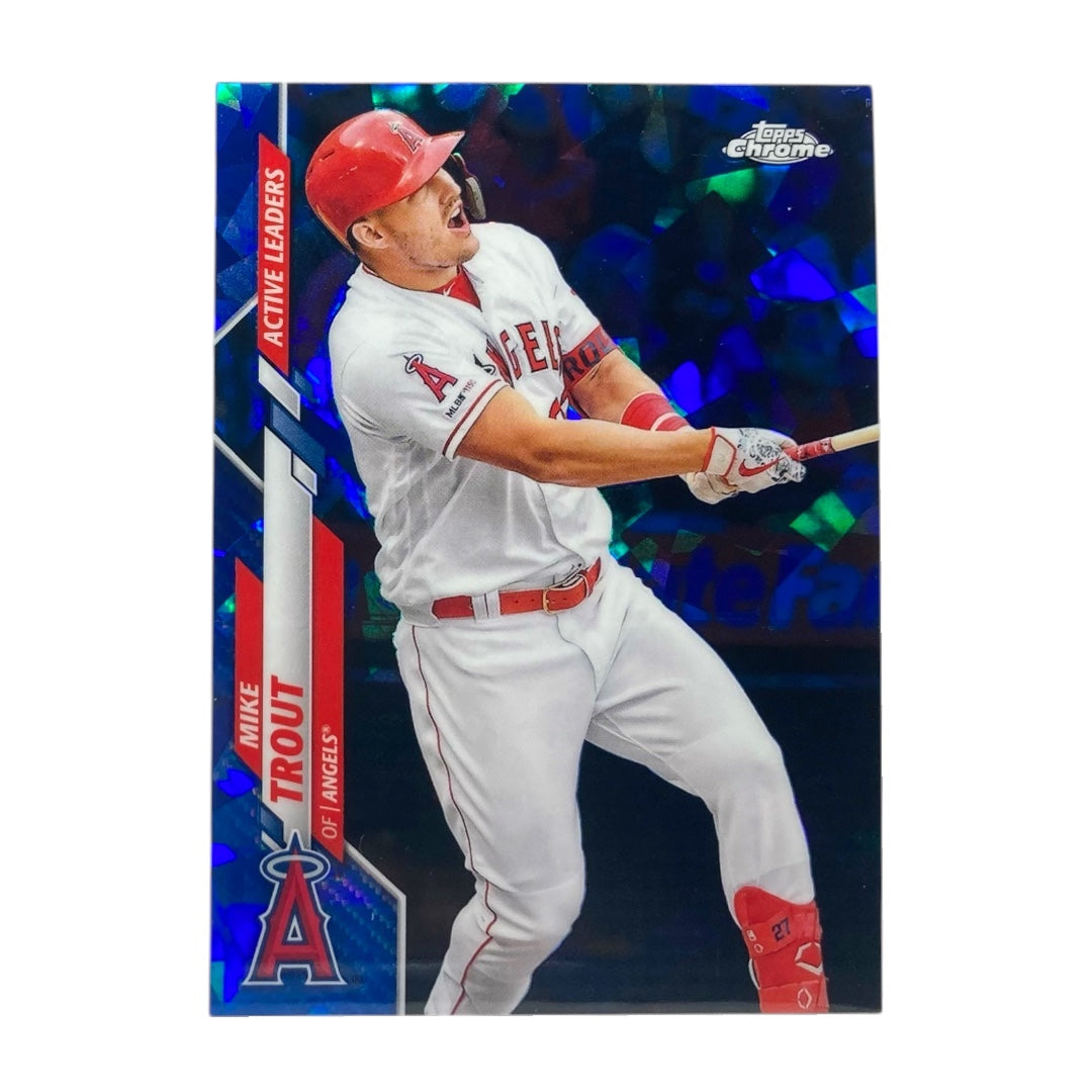 TOPPS MLBカード CHROME MIKE TROUT ANGELS #U-243 中古 IT2