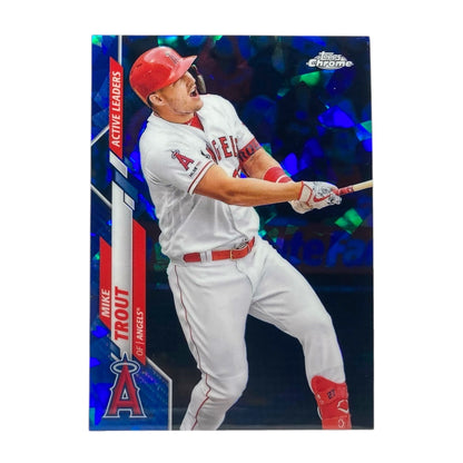 TOPPS MLBカード CHROME MIKE TROUT ANGELS #U-243 中古 IT2