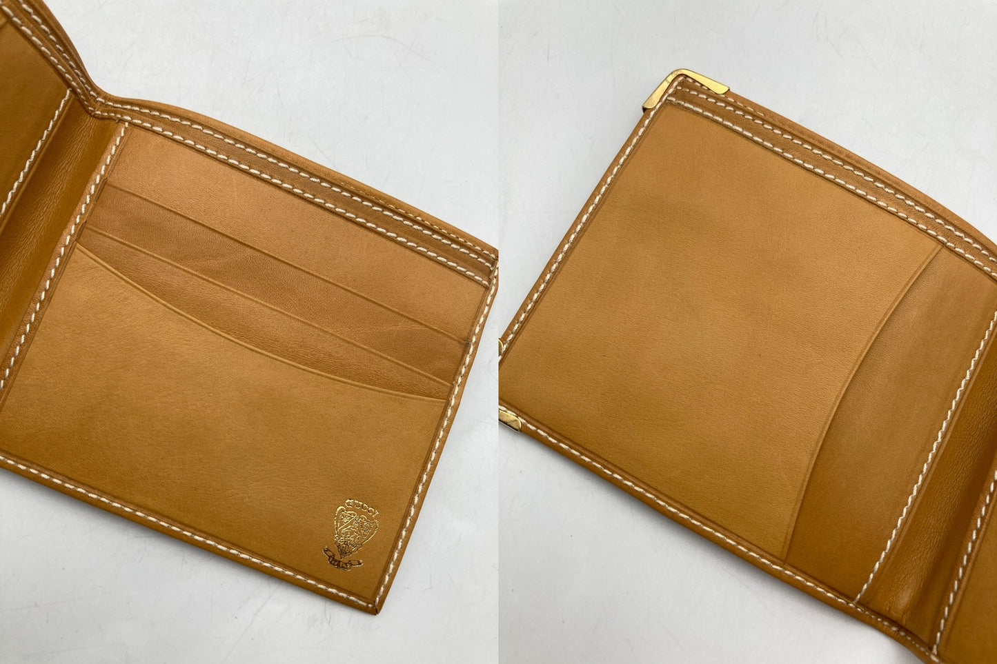 GUCCI オールドグッチ マイクロGG 2つ折り財布 札入れ 中古 D4