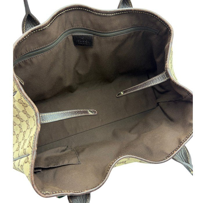 グッチ GUCCI プリンシー GGキャンバス トートバッグ 163805 鞄 ブランド レディース レザー おしゃれ 中古 W４