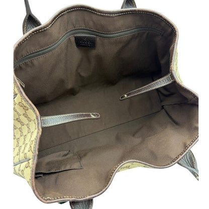 グッチ GUCCI プリンシー GGキャンバス トートバッグ 163805 鞄 ブランド レディース レザー おしゃれ 中古 W４