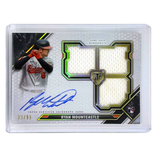 TOPPS MLBカード TRIPLE THREADS RYAN MOUNTCASTLE BALTIMORE ORIOLES /99 #RFPAR-RM 中古 IT1