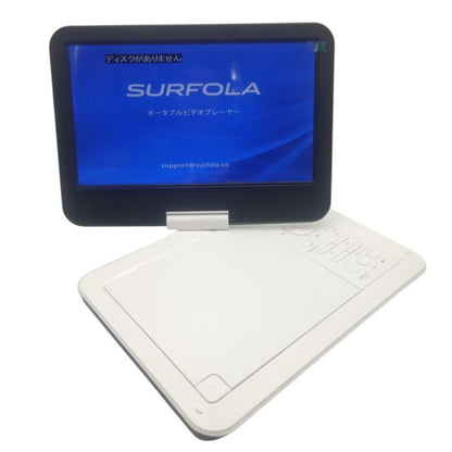 SURFORA サーフォラ 10.5インチ ポータブルDVDプレーヤー SD02 中古 H4