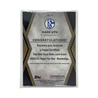 TOPPS サッカーカード TIER ONE MARK UTH SCHALKE 04 12/25 #TDR-MU 中古 IT1