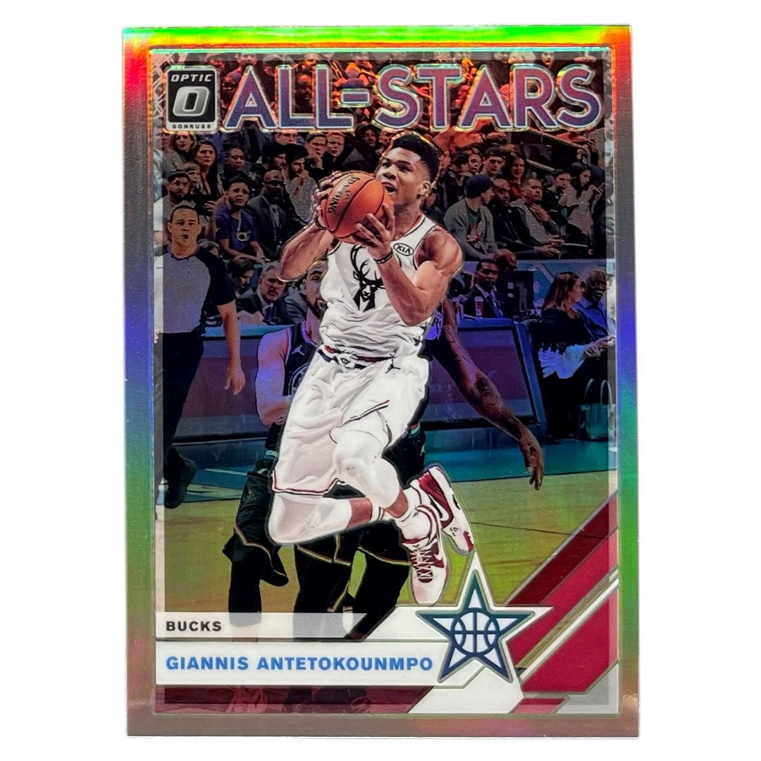 PANINI NBAカード DONRUSS PRIZM GIANNIS ANTETOKOUNMPO BUCKS #1 中古 IT2