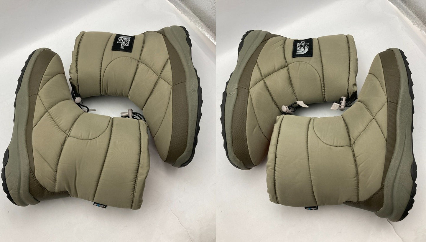 THE NORTH FACE ノースフェイス Nuptse Bootie WP V MIL NF51681 セージグリーン サイズ27cm メンズ 中古 D4