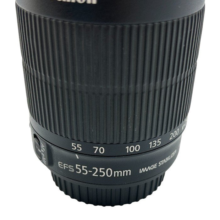 ジャンク品 Canon キヤノン EF-S55-250mm F4-5.6 Is STM ズームレンズ カメラ レンズ 中古 W４