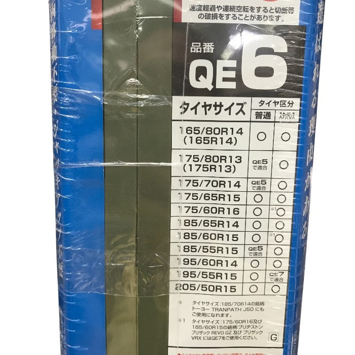 カーメイト 非金属 タイヤチェーン バイアスロン クイックイージー QE6 中古 Y1