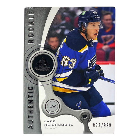 UPPER DECK NHLカード SP GAME USED JAKE NEIGHBOURS BLUES /999 #R-34 中古 IT2