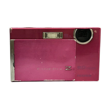 FUJIFILM フジフイルム FINEPIX コンパクトデジタルカメラ ピンク 光学5倍ズーム SDカード Z100fd 中古 T1