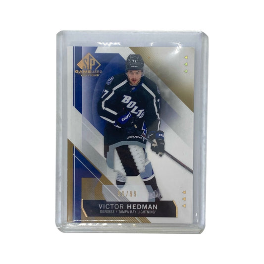 UPPER DECK NHLカード SP GAME USED VICTOR HEDMAN TAMPA BAY LIGHTNING 90/99 #17 中古 IT2