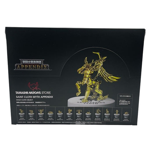 聖闘士星矢 聖闘士聖衣神話 APPENDIX 黄金聖衣オブジェ 20th Anniversary Ver. 12個SET セイントセイヤ セイントクロス ゴールドクロス 魂ネイションズ TAMASHII NATIONS STORE 中古 R4