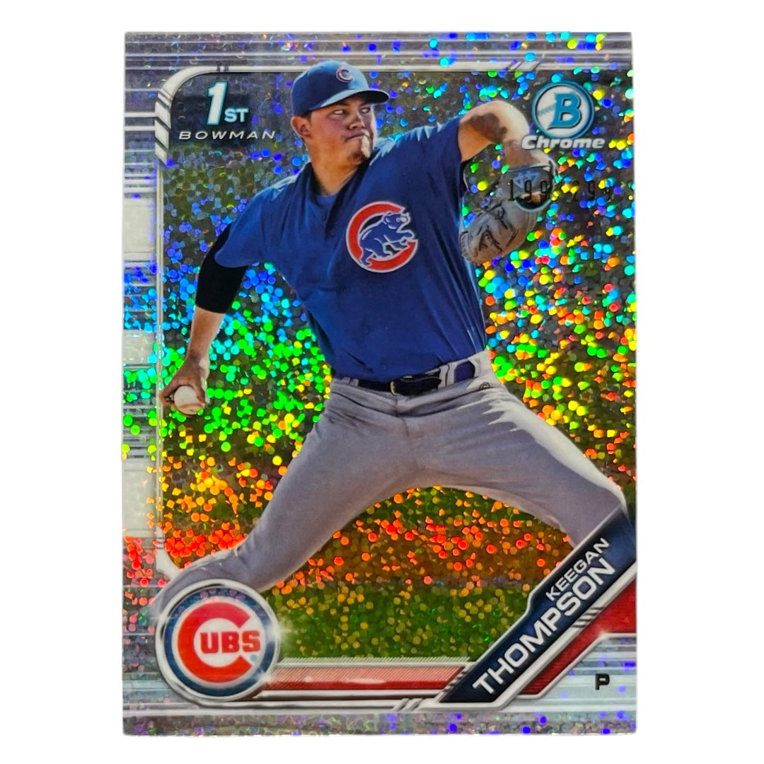 TOPPS MLBカード BOWMAN CHROME 1ST KEEGAN THOMPSON CHICAGO CUBS /299 #BCP-90 中古 IT2