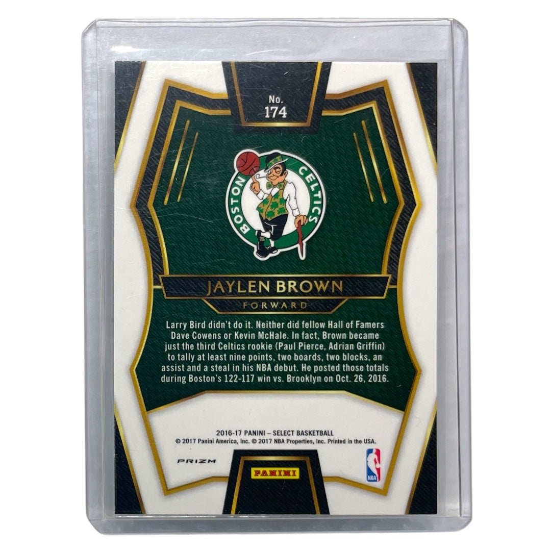 PANINI NBAカード SELECT PRIZM JAYLEN BROWN BOSTON CELTICS #174 中古 IT2