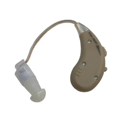 ショップジャパン 楽ちんヒアリングM 集音器 ベージュ 充電式 片耳 軽量 耳かけ型 FN006159 中古 T1