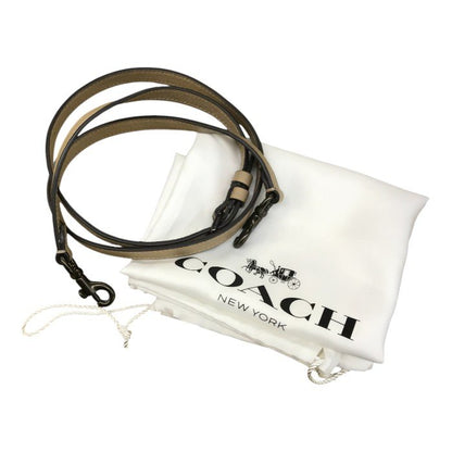 COACH コーチ タイラー キャリーオール ハンドバッグ レディース レザー 2way 斜め掛け ショルダー ベージュ C3460 中古 T1