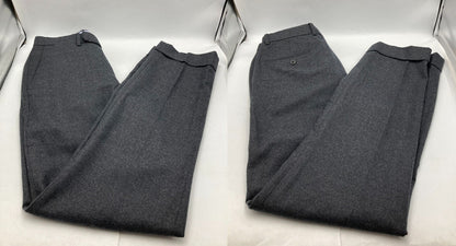 POLO RALPH LAUEN ポロラルフローレン ウール混 スラックス グレー サイズ29×32 メンズ 中古 D4