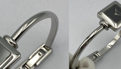 GUCCI グッチ バングルウォッチ スクエア クォーツ 1900L 中古 D4