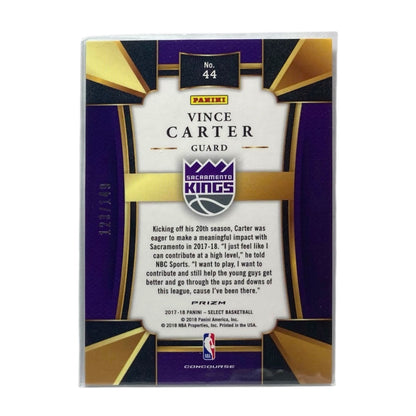 PANINI NBAカード SELECT PRIZM VINCE CARTER SACRAMENTO KINGS /149 #44 中古 IT2