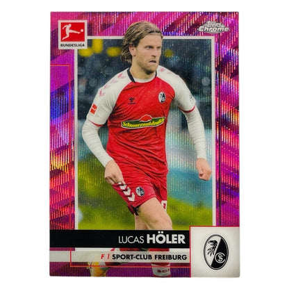 TOPPS サッカーカード CHROME LUCAS HOLER FREIBURG /75 #40 中古 IT2