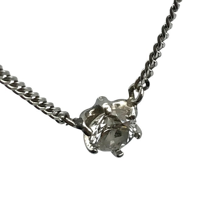 Pt900/850/ダイヤ0.435ct ネックレス レディース 喜平チェーン プラチナ 40cm 中古 T1