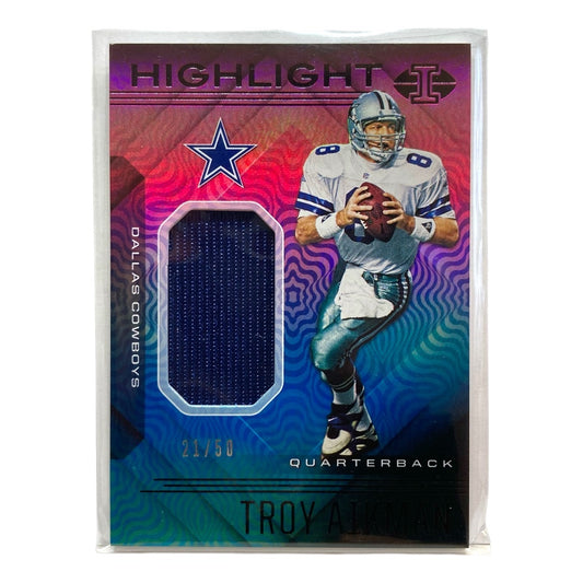 PANINI NFLカード ILLUSIONS TROY AIKMAN COWBOYS 21/50 #HS8 中古 IT2