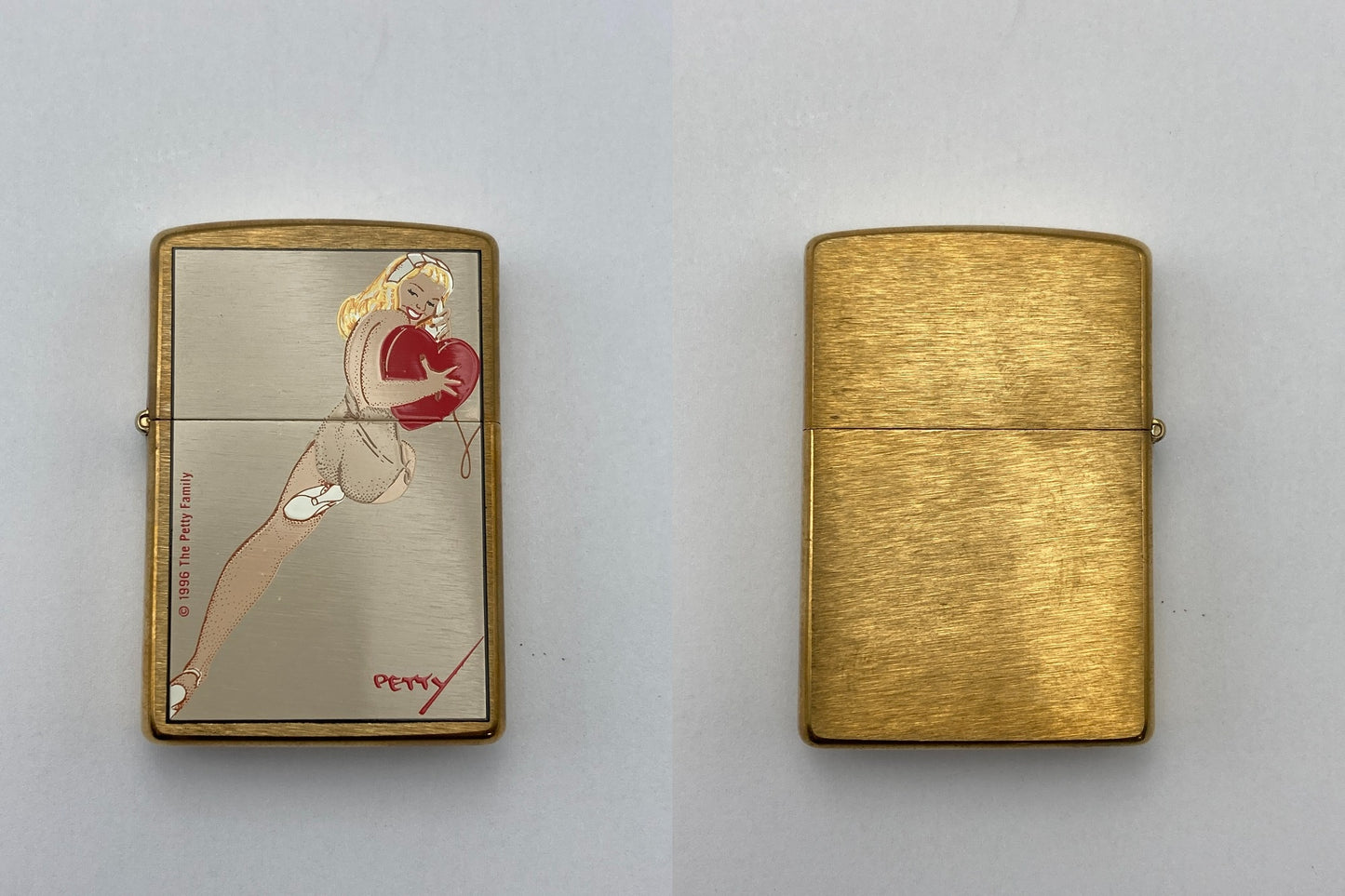 Zippo The Petty Girl ジッポーライター 中古 D4