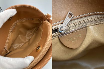 CELINE セリーヌ マカダム ショルダーバッグ 中古 D4