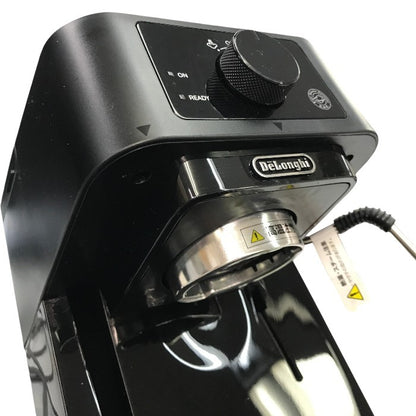 DeLonghi(デロンギ) スティローザ エスプレッソ・カプチーノメーカー EC235J-BK 中古 Y1