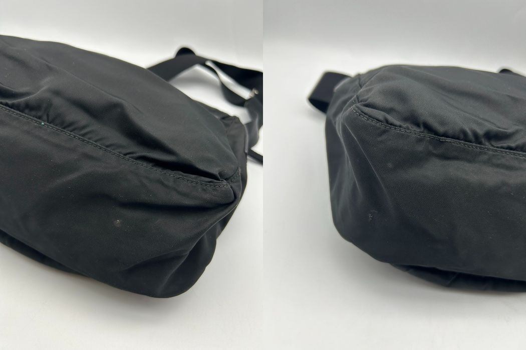 PRADA プラダ テスート ナイロン ショルダーバッグ ブラック 鞄 ブランド ミニ 小さめ 中古 W1
