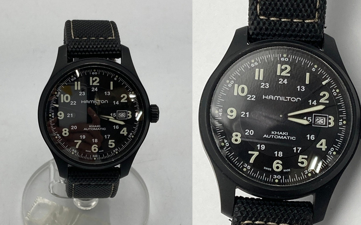 HAMILTON ハミルトン カーキ フィールド チタニウム オート H70575733 中古 D4