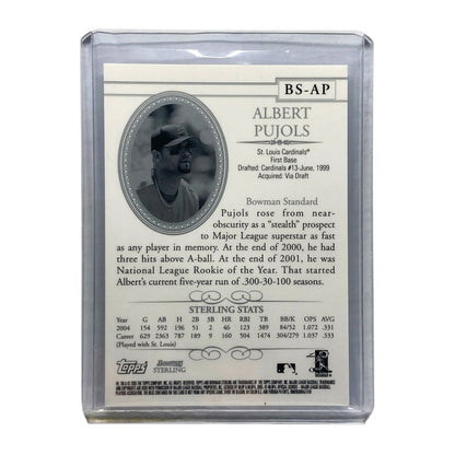 TOPPS MLBカード BOWMAN STERLING ALBERT PUJOLS CARDINALS #BS-AP 中古 IT2