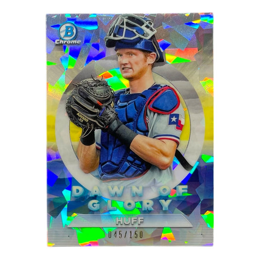 TOPPS MLBカード BOWMAN CHROME SAM HUFF TEXAS RANGERS /150 #DG-10 中古 IT2