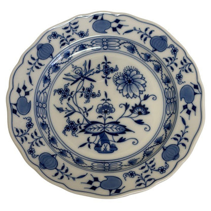 Meissen マイセン ブルーオニオン スープ プレート 20cm 洋食器 ブランド おしゃれ 皿 1枚 中古 W1